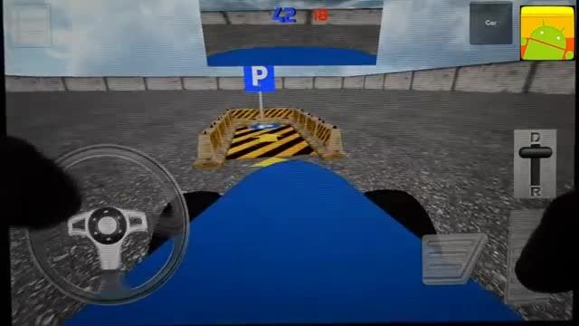 گیم پلی بازی اندرویدی Classic Car Parking 3D