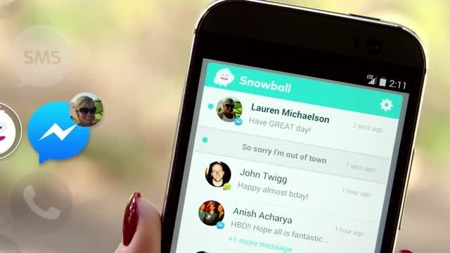 ویدئو اپلیکیشن Snowball