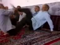 دعوای پیرمرد ها در یکی از مسجد اراک- اراک