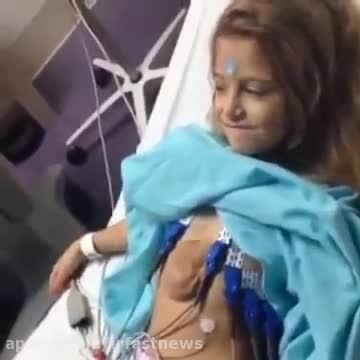 دختر 6 ساله روسی که قلبش بیرون از بدنش کار میکند