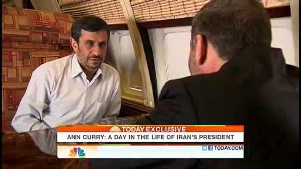 یک روز کاری احمدی نژاد...