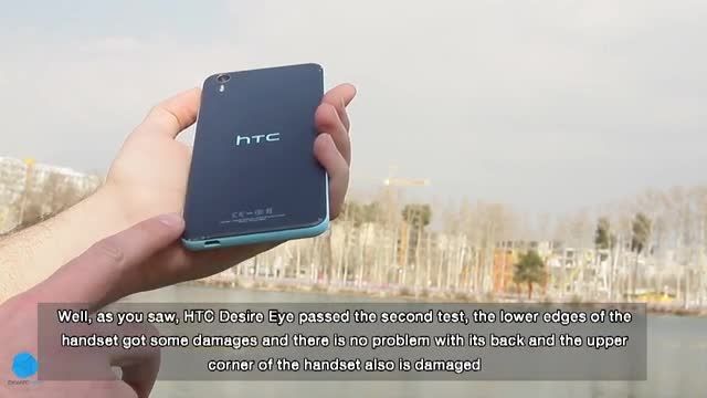 تست سقوط: HTC Desire Eye