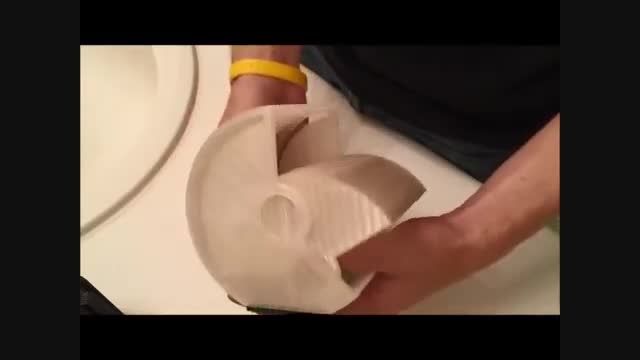 ساخت محافظ دستمال توالت با استفاده از پرینتر سه بعدی