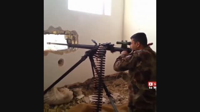درگیری نیروهای عراق با داعش با سلاح های جدید