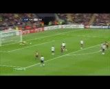 گل زیبای مسی در بازی بارسلونا-منچستر یونایتد