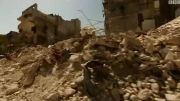 مردم حلب زیر بمباران بمبهای بشکه ای(حتمن ببینید)