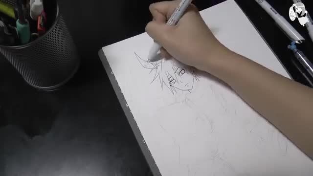 Manga Art Speed Drawing نقاشی مانگا