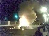 انفجار پژو 207 در تهران