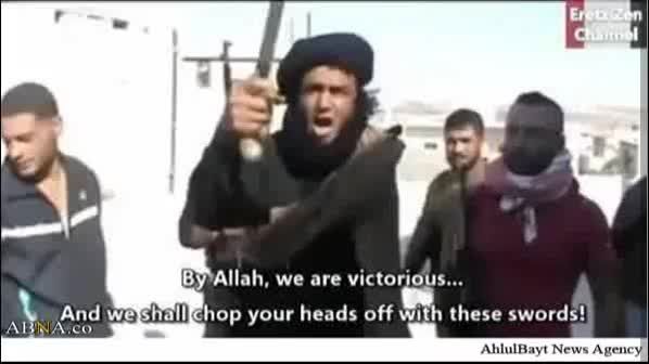 به تصویرکشیدن جنایات داعش