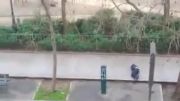 درگیری مسلحانه مردان نقاب پوش در پاریس (18+)