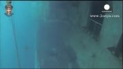 انتشار ویدیویی از داخل کشتی غرق شده concordia
