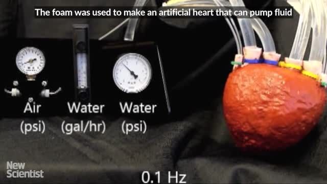 قلب مصنوعی با فوم با عملکرد نمونه طبیعی - زومیت