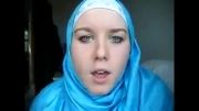 دختر بریتانیایی یه اسلام می پیوندد