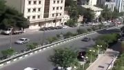 شتاب و صدای اگزوز لامبورگینی اونتادور در تهران(بلوار کاوه)