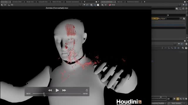 Creating a Dynamic Wet Map Shader in Houdini