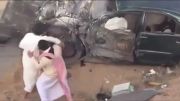 تصادف عرب با کامیون