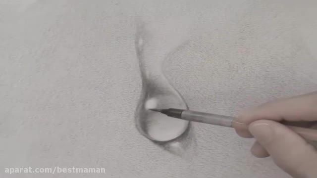 نقاشی در مورد قطره ی آب