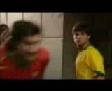 حرکات زیبا قبل بازی پرتقال-برزیل