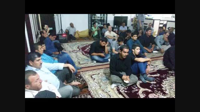 مداحی حاج حسین فرج زاده یامچی-شب قدر رمضان 94