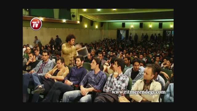 اعتراض های یک پسر جوان در کلاس بازیگری شهاب حسینی!!!