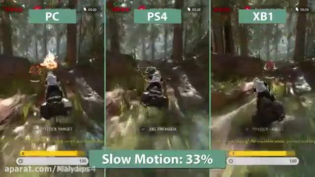 مقایسه گرافیک Battlefront بر روی سه پلتفرم بازی