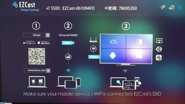 دانگل HDMI ارتباط تصویر بی سیم EZCAST - سری EasyCast