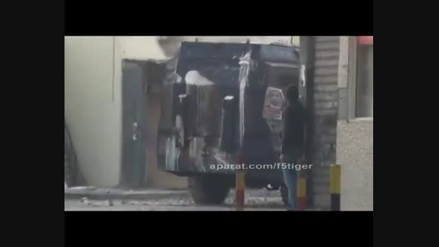 شجاعت جوان بحرینی شلیک کفتارسعودی به سر وی