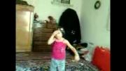 رقص دختر 4 ساله