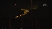 اثر عجیب آزمایش موشکی روسیه بر آسمان!فوق العاده دیدنی