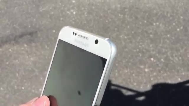 Samsung Galaxy S6 -Drop Test _Unexpected result