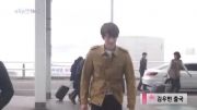 kim woo bin in incheon airport leaving for shanghai 140328