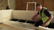 چگونه یک کلبه چوبی درست کنیم