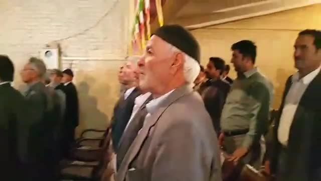 اجرای سرود جمهوری اسلامی ایران ( همایش روستا ، علیشار)