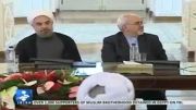 شوخی حسن روحانی و محمد جواد ظریف با علی اکبر صالحی