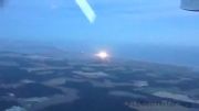 صحنه ای از انفجار فضا پیمای ناسا از نمای بالا {2}...!