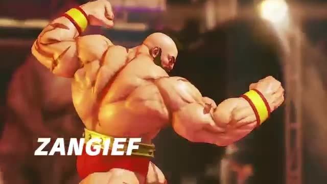 گیم پلی جدید Street Fighter 5 - Zangief