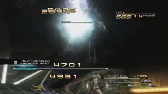 گیم پلی Final Fantasy XIII