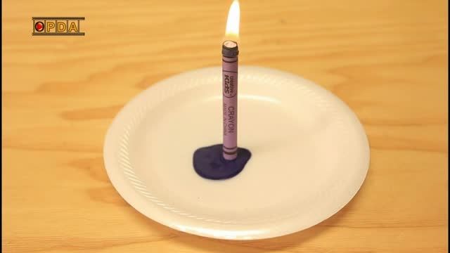 استفاده از مداد شمعی به جای شمع در شرایط اضطراری