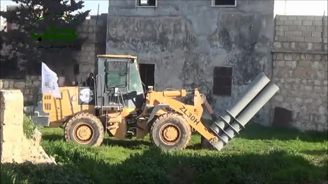 لودر خمپاره انداز تروریستهای سوریه