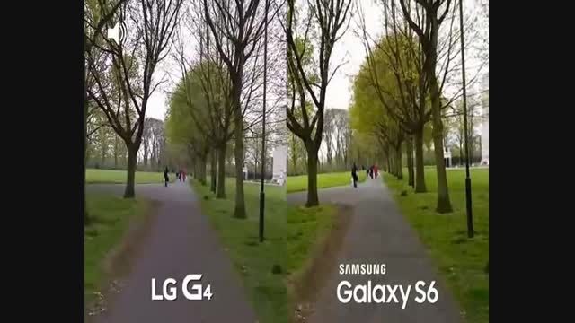مقایسه دوربین LG G4 - GALAXY S6