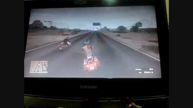 motor race منو دوستان در gta online.