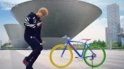 تبلیغ جدید EXO(aima bicycle)