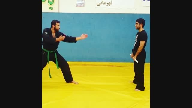 اجرای تکنیک اونی کوداکی هانبو توسط سنسی منصوری