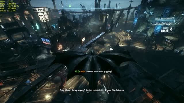 Batman Arkham Knight max settings on R9 290