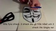 آموزش ساخت ماسک  Anonymous