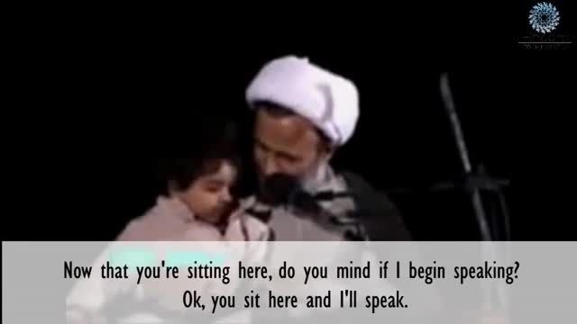 ویدیو بسیار زیبا  از اقای پناهیان و یک دختر کوچک