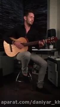 اجرای آهنگ بدون تو دانیار همراه با گیتار