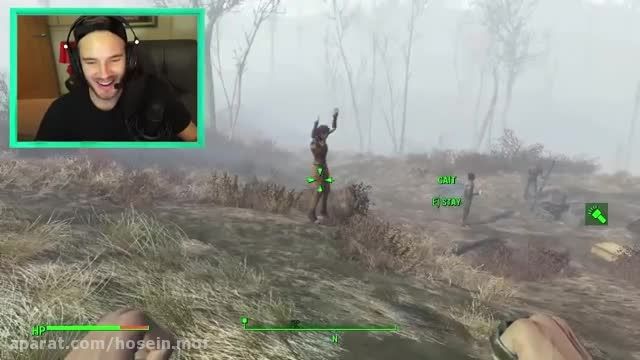 peewdiepi play fallout4 funny mods