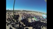 تصویربرداری هوایی اصفهان(clip3) تدفین شهدای گمنام