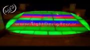 استیج ال ای دی 7 رنگ گرد LED RGB